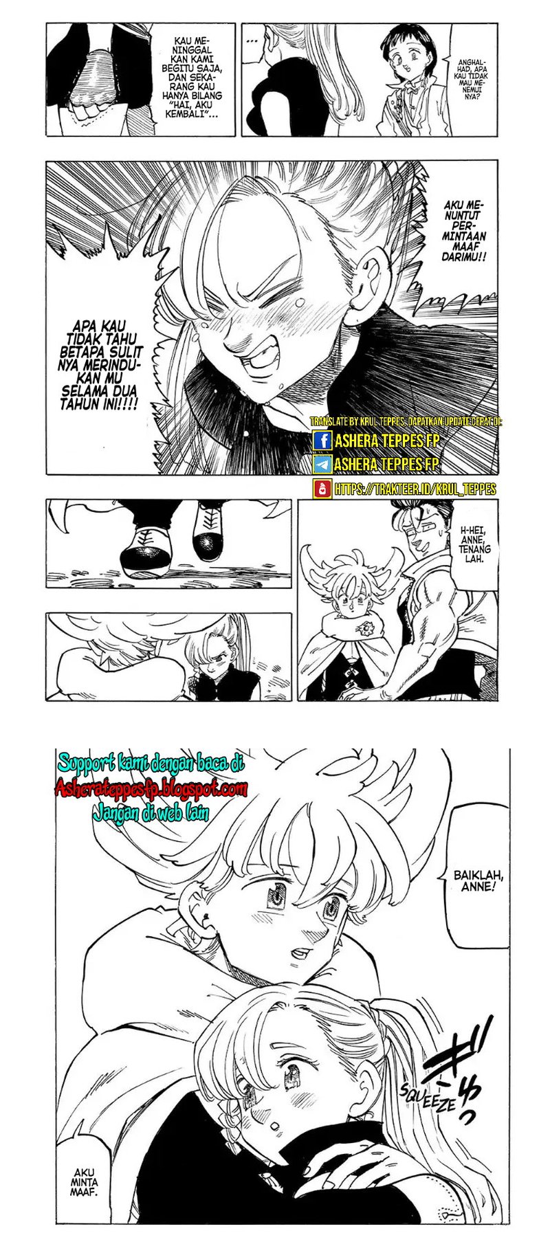Halaman 6 dari Mokushiroku no Yonkishi Chapter 155