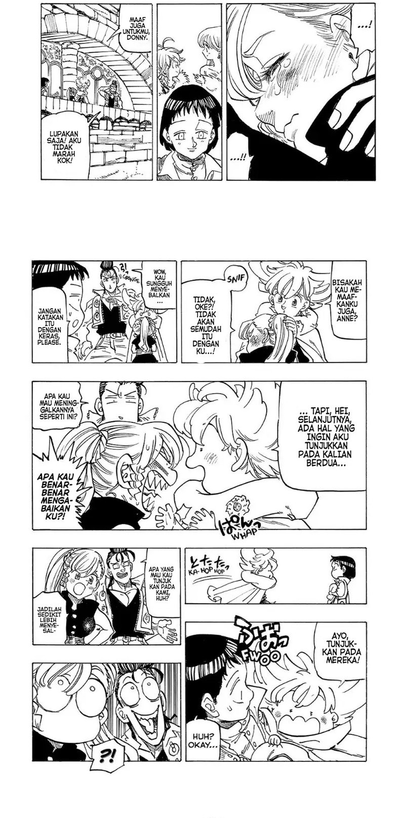 Halaman 7 dari Mokushiroku no Yonkishi Chapter 155