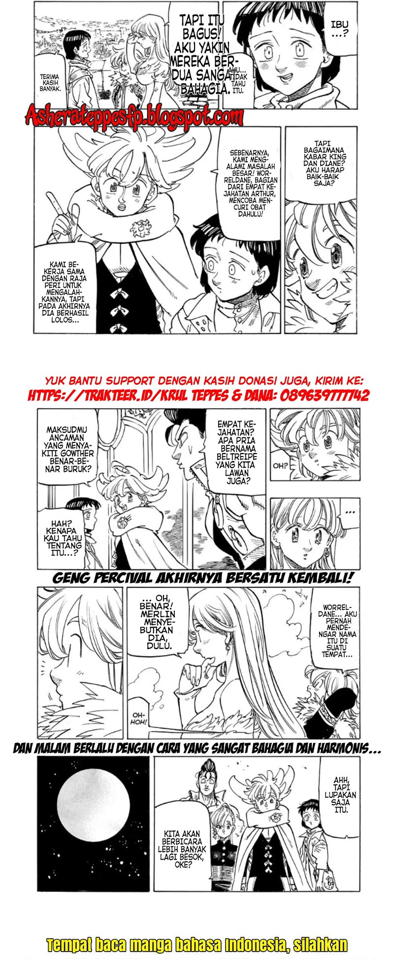 Halaman 9 dari Mokushiroku no Yonkishi Chapter 155