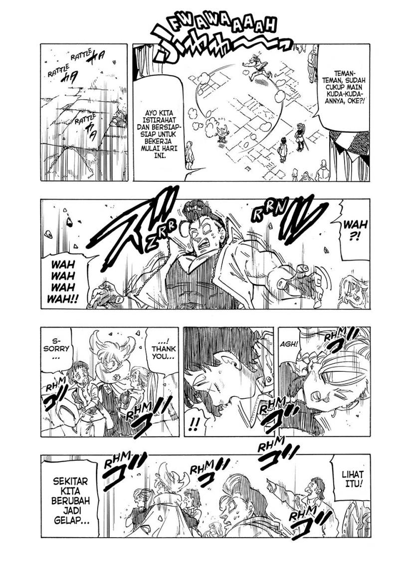 Halaman 14 dari Mokushiroku no Yonkishi Chapter 156