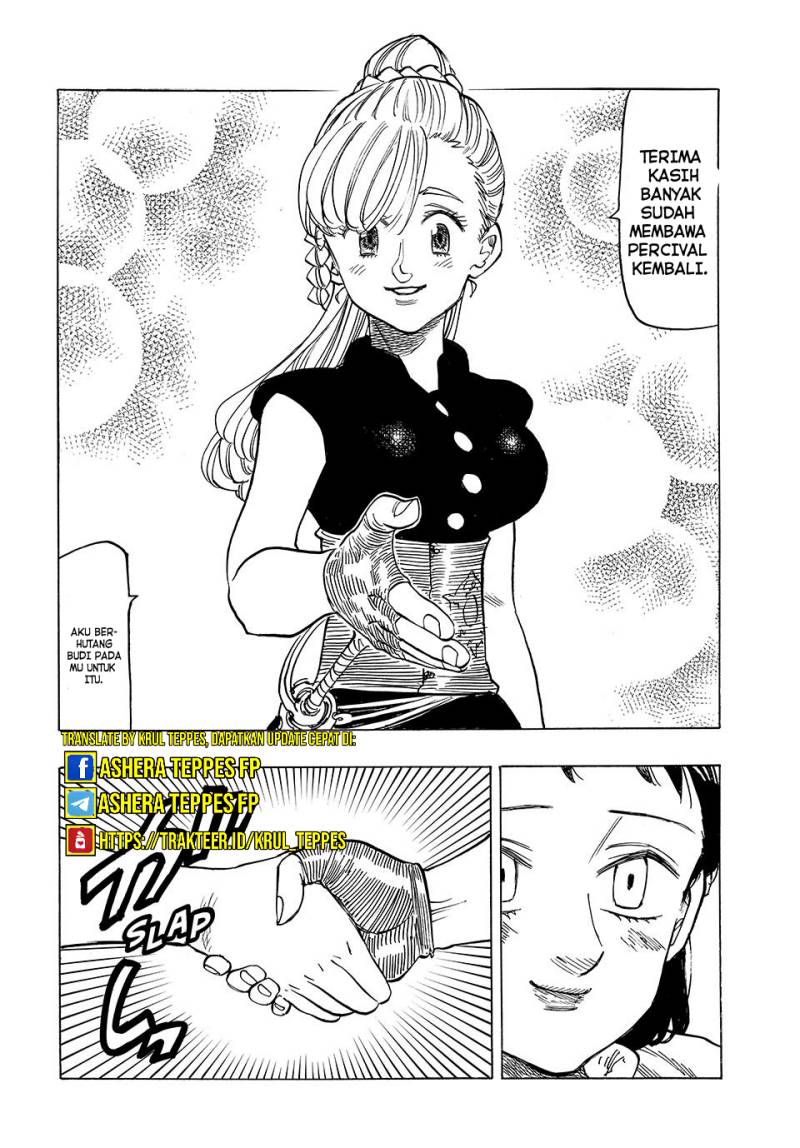 Halaman 34 dari Mokushiroku no Yonkishi Chapter 156