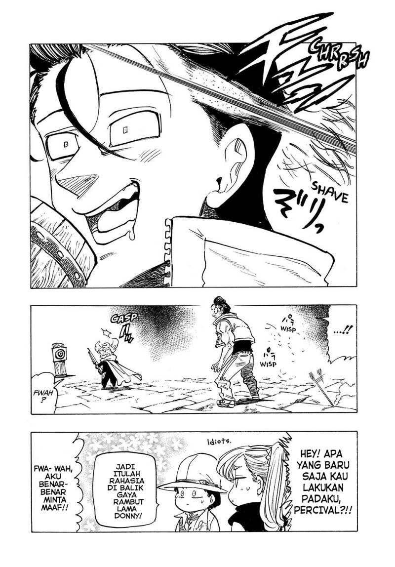 Halaman 36 dari Mokushiroku no Yonkishi Chapter 156
