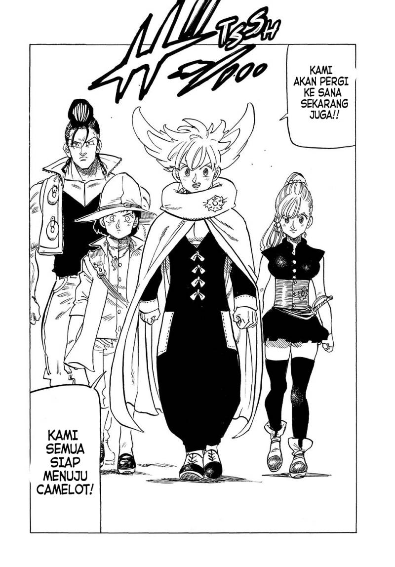 Halaman 42 dari Mokushiroku no Yonkishi Chapter 156