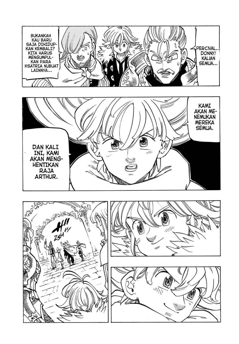 Halaman 43 dari Mokushiroku no Yonkishi Chapter 156