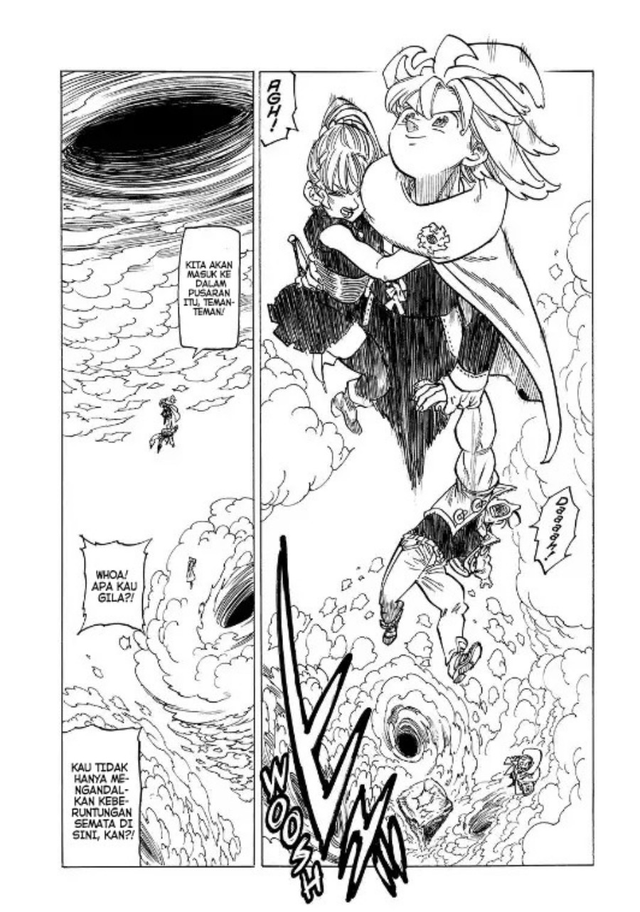 Halaman 10 dari Mokushiroku no Yonkishi Chapter 157