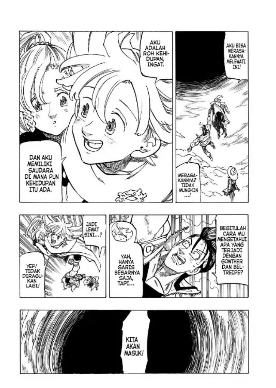 Halaman 11 dari Mokushiroku no Yonkishi Chapter 157