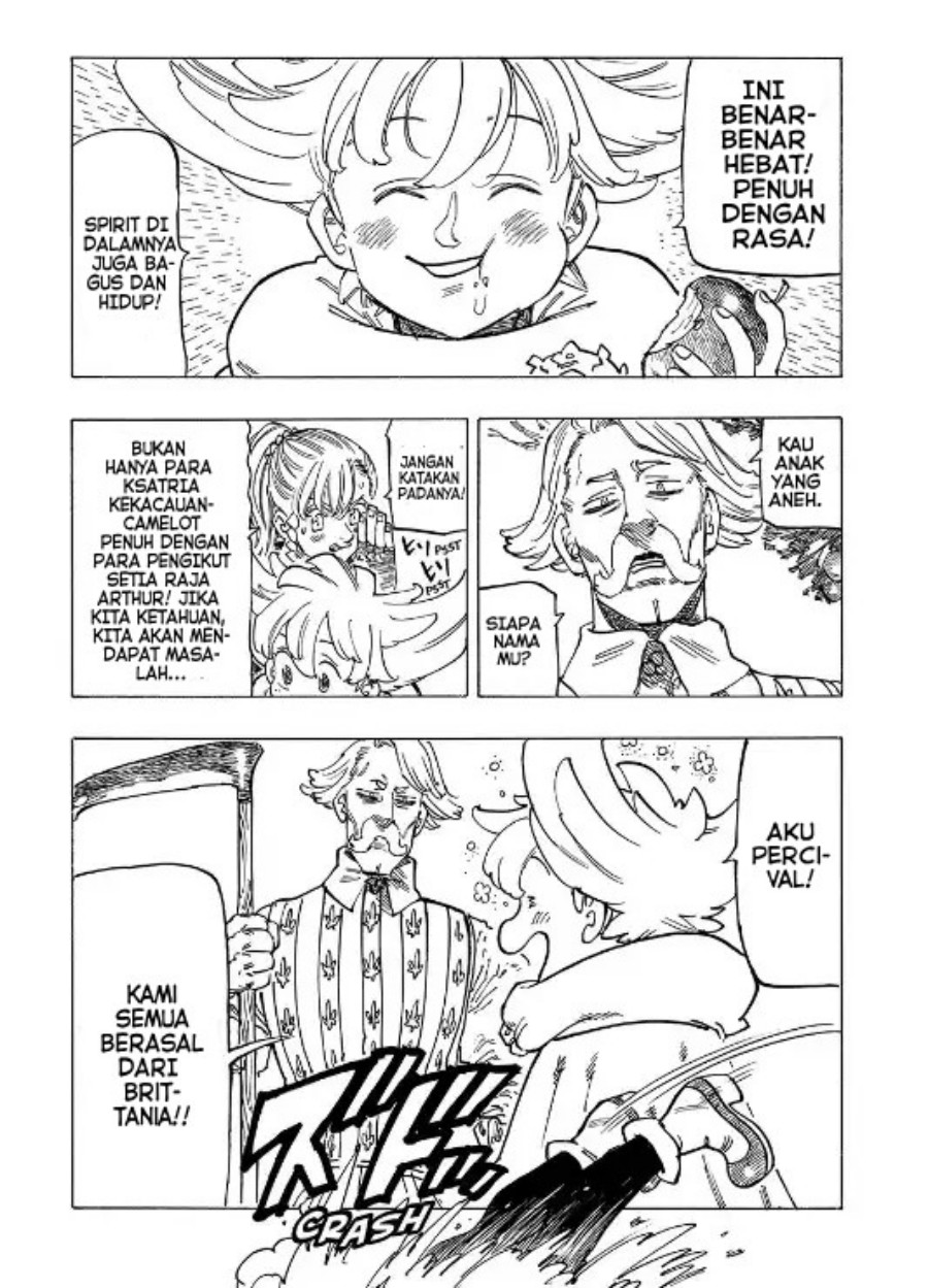 Halaman 16 dari Mokushiroku no Yonkishi Chapter 157