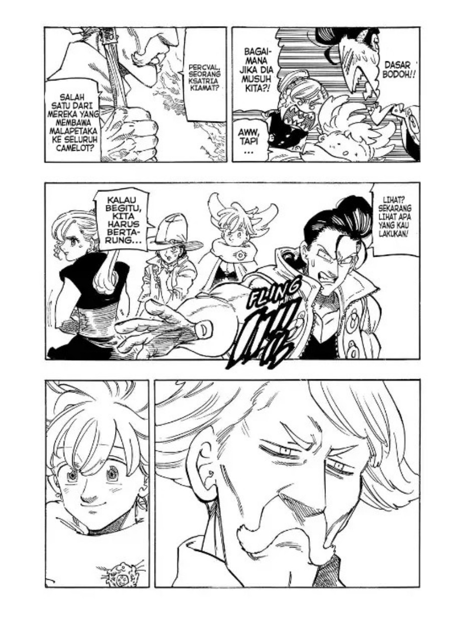 Halaman 17 dari Mokushiroku no Yonkishi Chapter 157