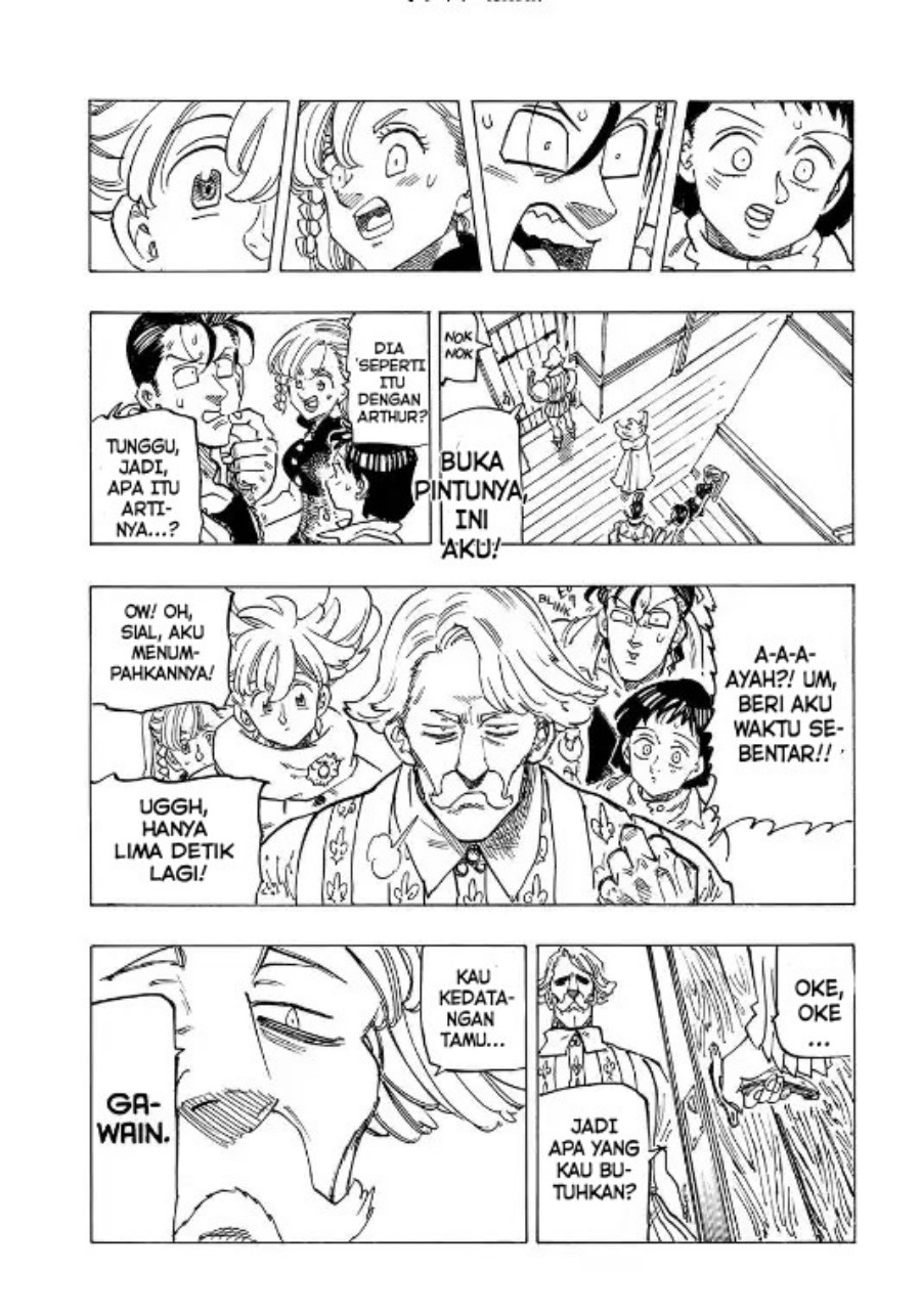 Halaman 21 dari Mokushiroku no Yonkishi Chapter 157