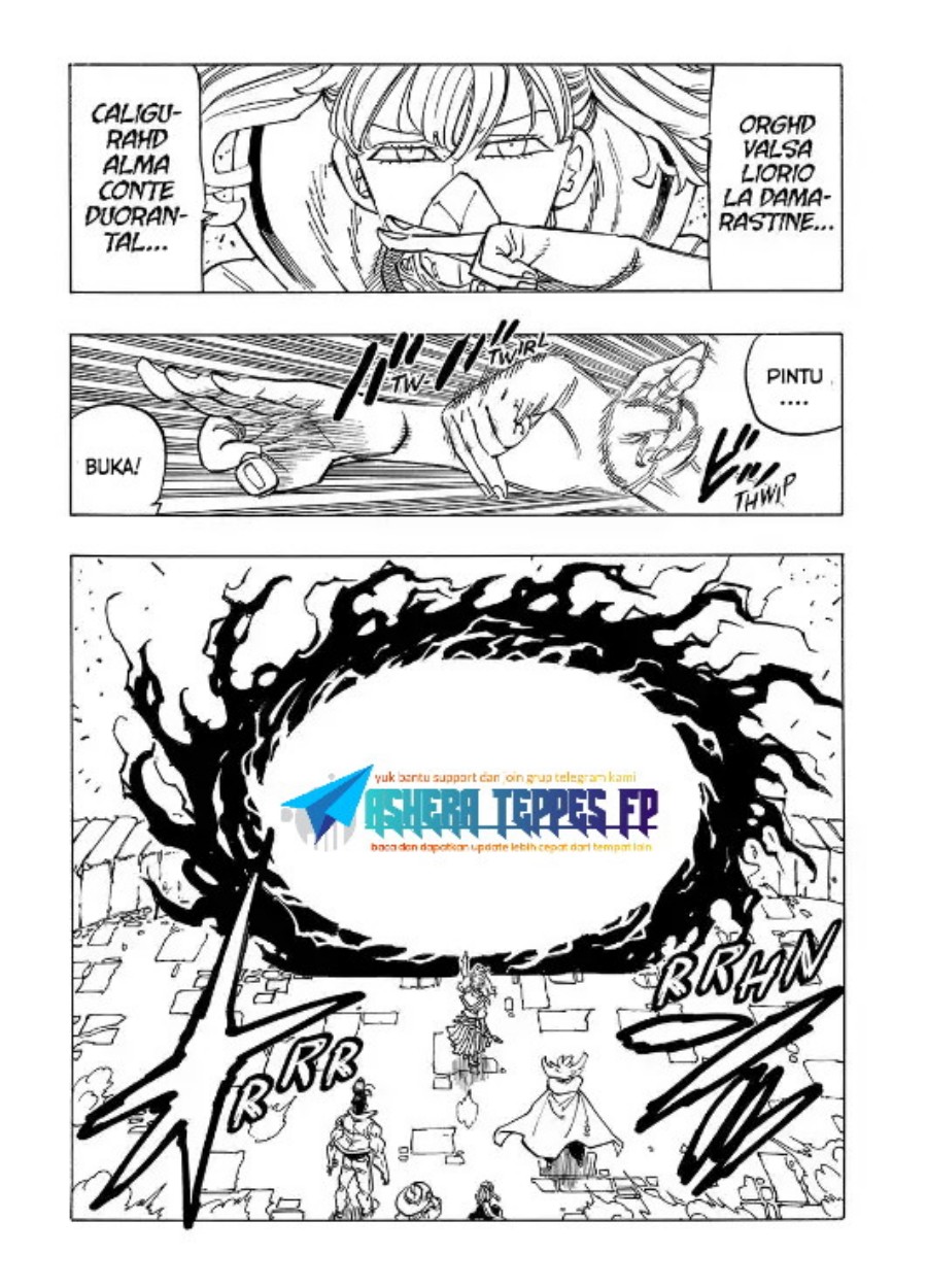 Halaman 3 dari Mokushiroku no Yonkishi Chapter 157