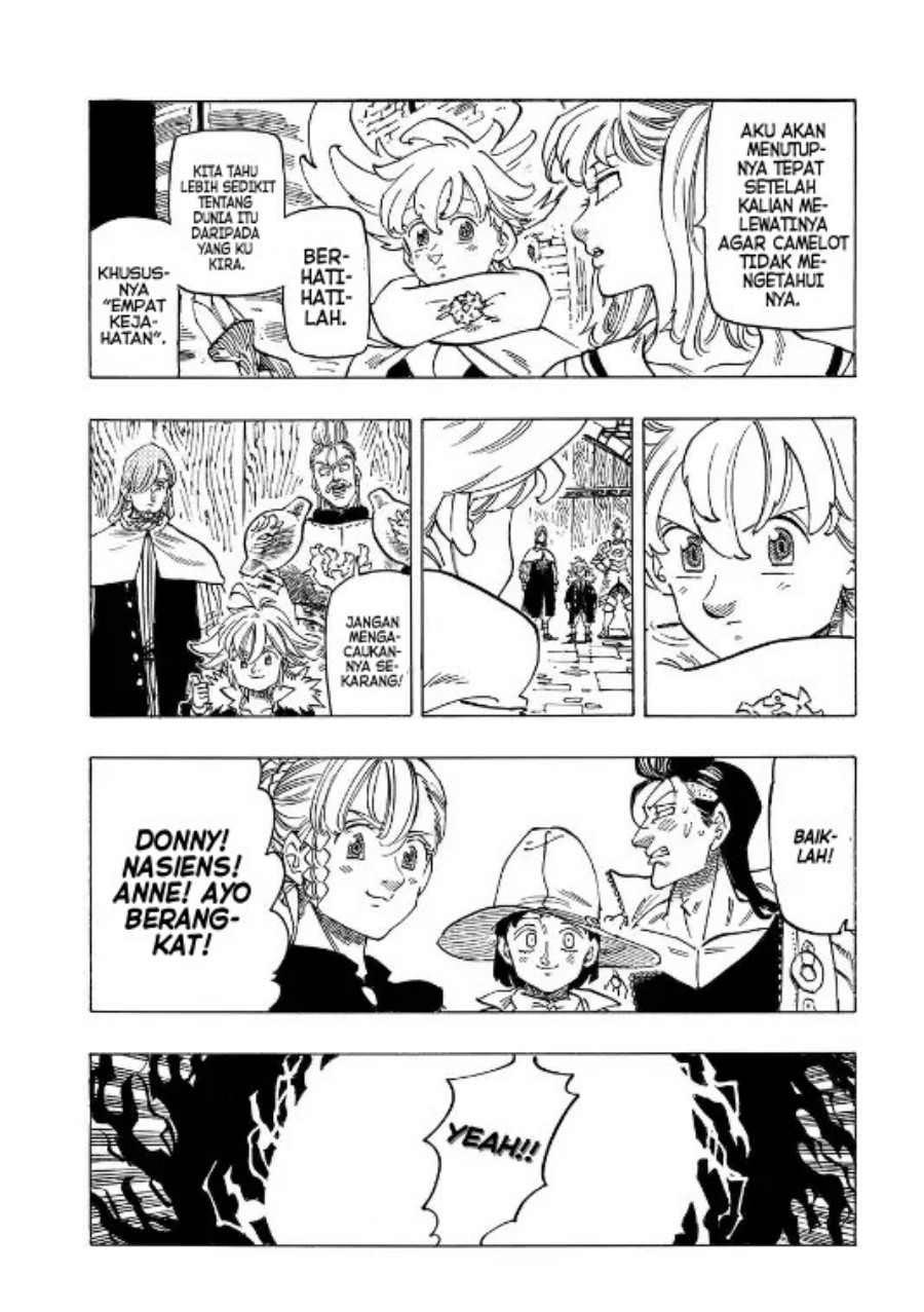 Halaman 4 dari Mokushiroku no Yonkishi Chapter 157
