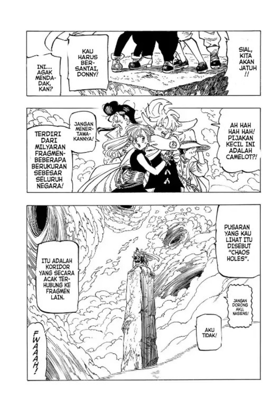 Halaman 8 dari Mokushiroku no Yonkishi Chapter 157