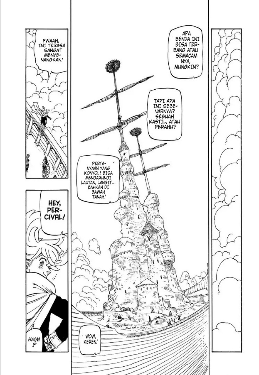 Halaman 10 dari Mokushiroku no Yonkishi Chapter 158