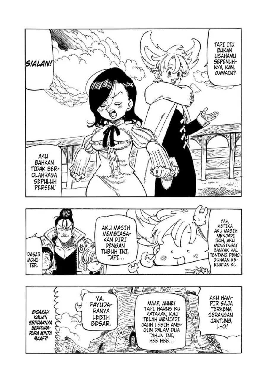 Halaman 17 dari Mokushiroku no Yonkishi Chapter 158
