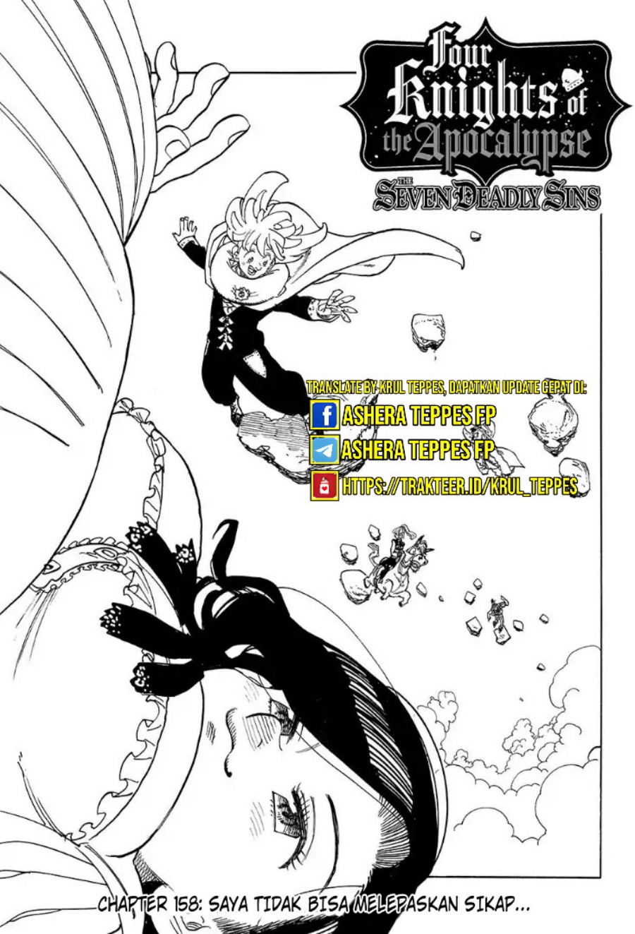 Halaman 2 dari Mokushiroku no Yonkishi Chapter 158