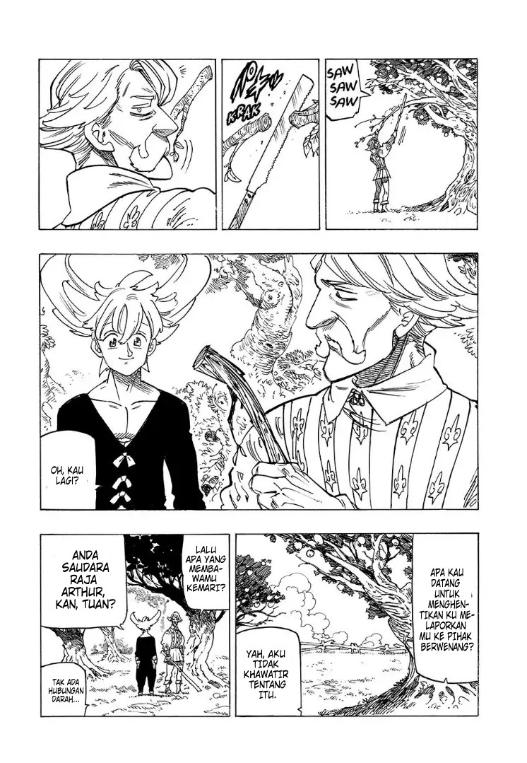 Halaman 13 dari Mokushiroku no Yonkishi Chapter 159