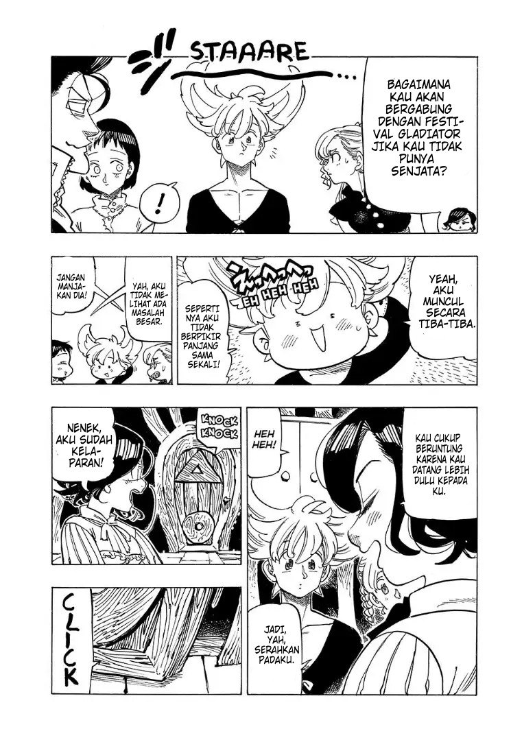 Halaman 6 dari Mokushiroku no Yonkishi Chapter 159