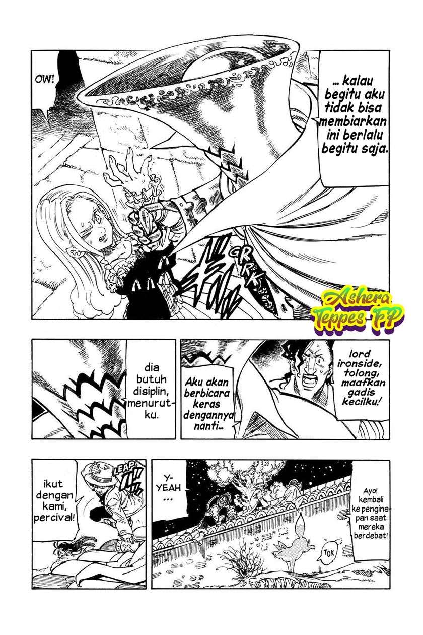 Halaman 11 dari Mokushiroku no Yonkishi Chapter 16