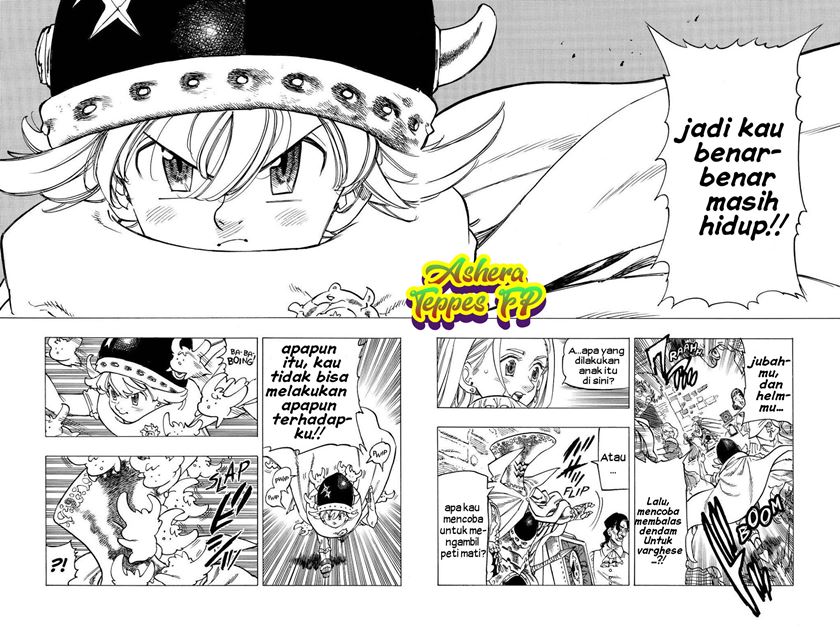 Halaman 13 dari Mokushiroku no Yonkishi Chapter 16
