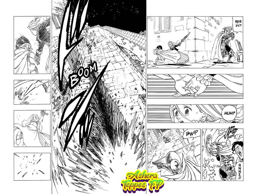 Halaman 14 dari Mokushiroku no Yonkishi Chapter 16