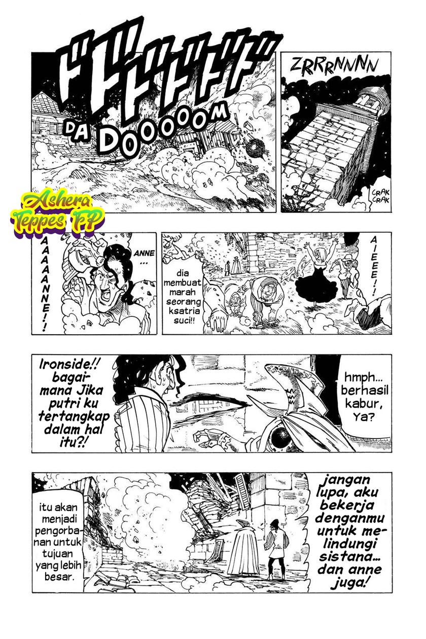 Halaman 15 dari Mokushiroku no Yonkishi Chapter 16