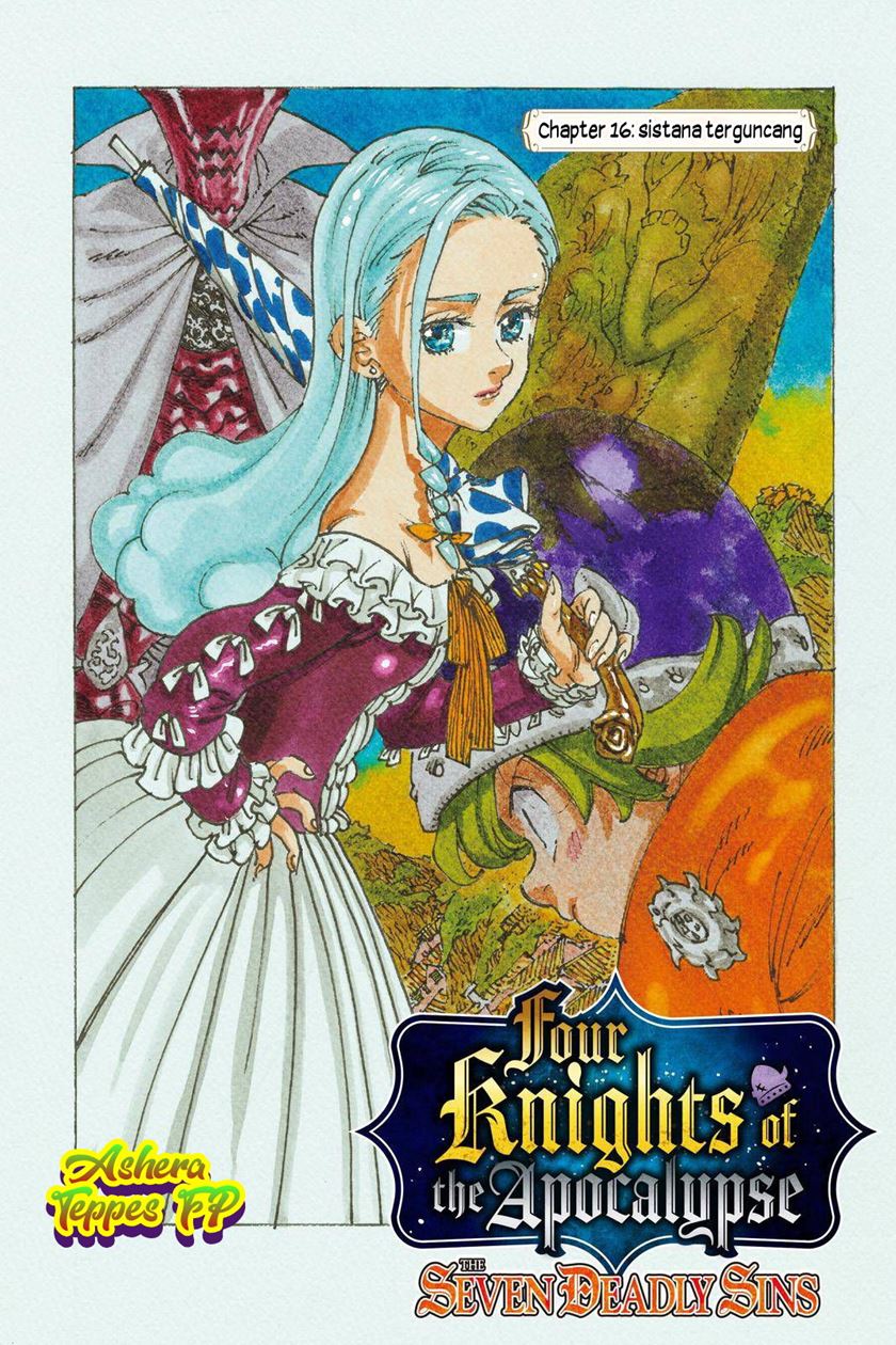 Halaman 3 dari Mokushiroku no Yonkishi Chapter 16