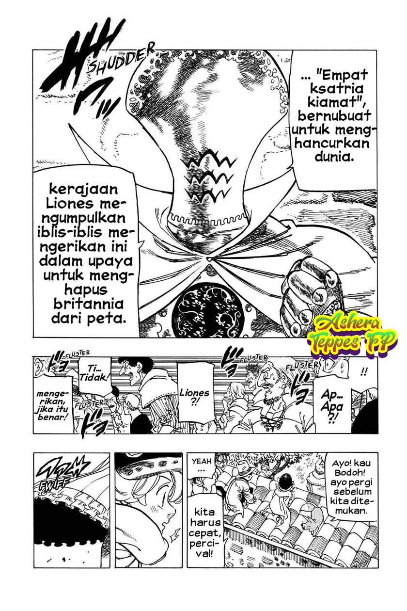 Halaman 8 dari Mokushiroku no Yonkishi Chapter 16