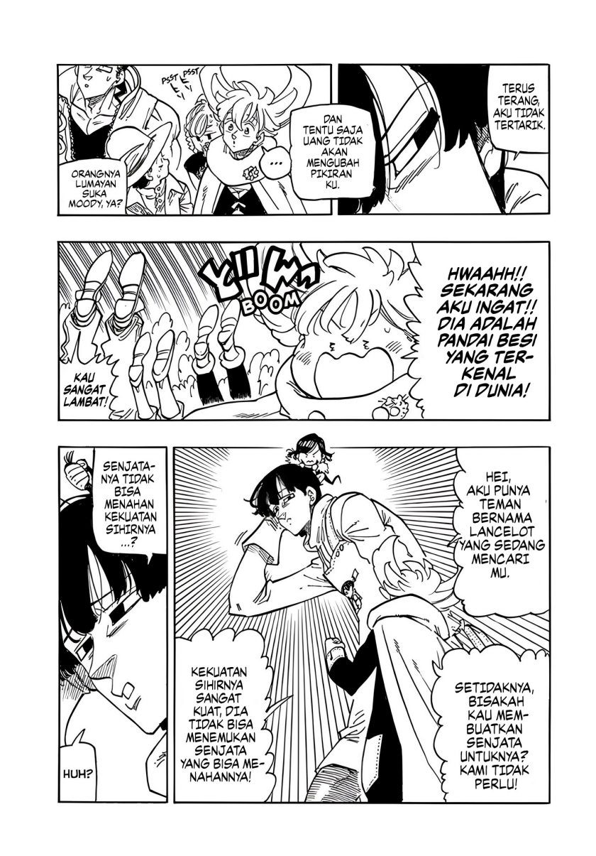 Halaman 10 dari Mokushiroku no Yonkishi Chapter 160