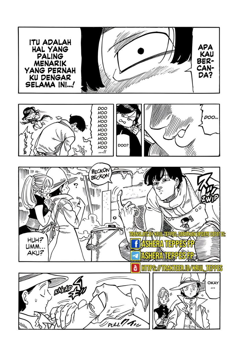 Halaman 11 dari Mokushiroku no Yonkishi Chapter 160