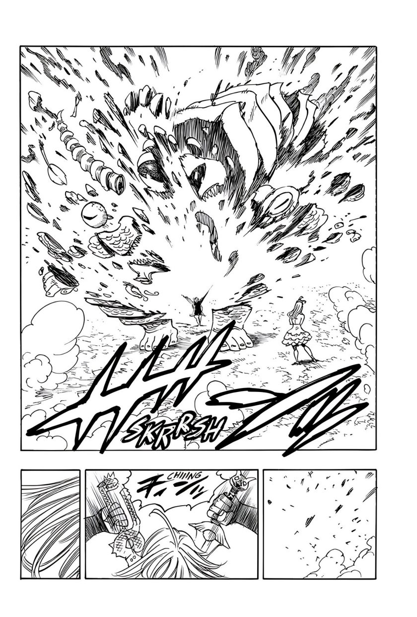 Halaman 17 dari Mokushiroku no Yonkishi Chapter 160