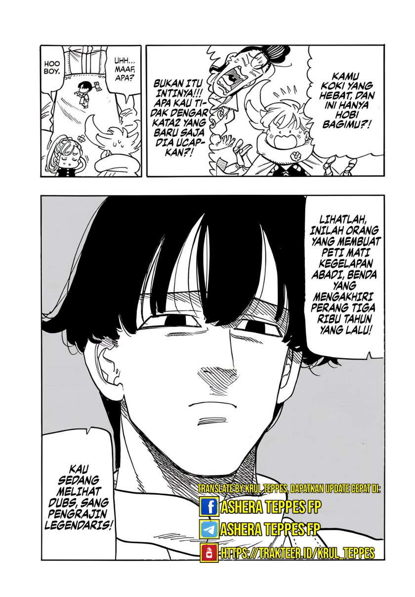 Halaman 8 dari Mokushiroku no Yonkishi Chapter 160