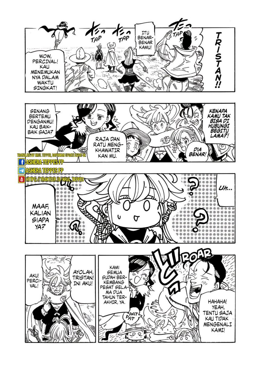 Halaman 11 dari Mokushiroku no Yonkishi Chapter 161