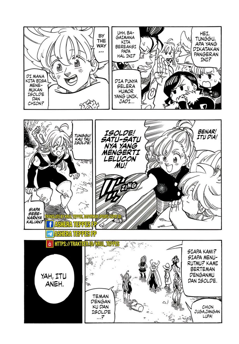 Halaman 13 dari Mokushiroku no Yonkishi Chapter 161