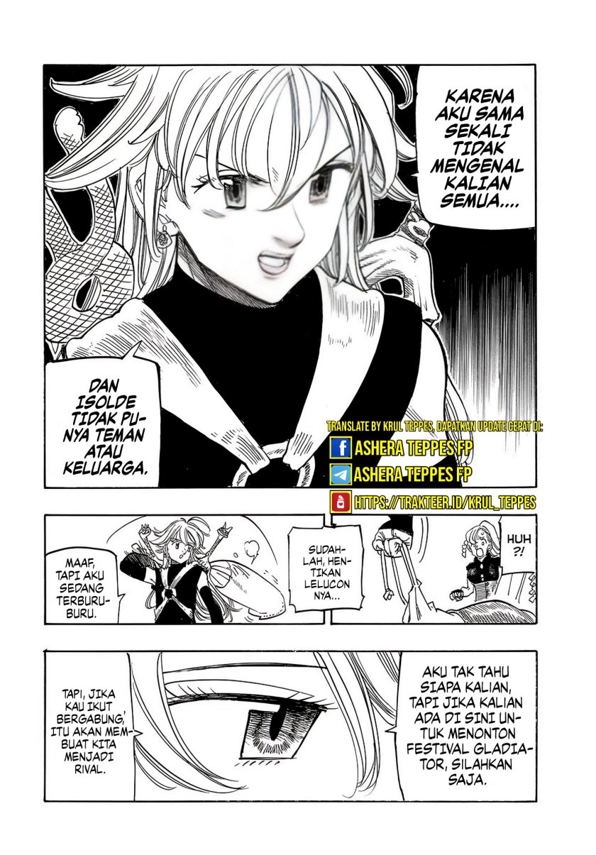 Halaman 14 dari Mokushiroku no Yonkishi Chapter 161