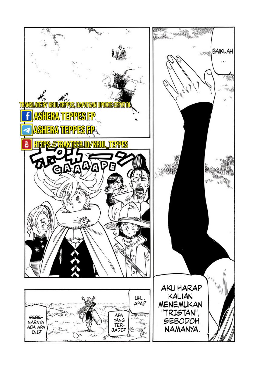 Halaman 15 dari Mokushiroku no Yonkishi Chapter 161