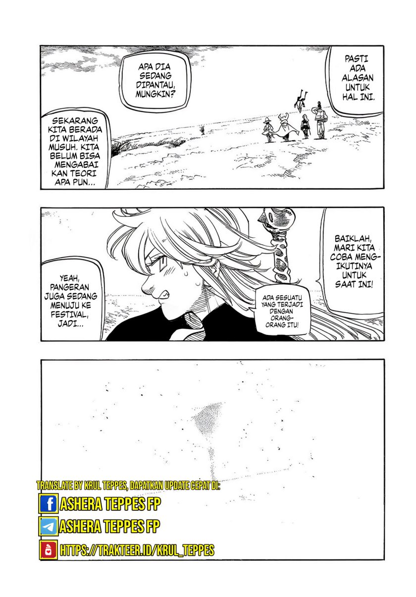 Halaman 17 dari Mokushiroku no Yonkishi Chapter 161