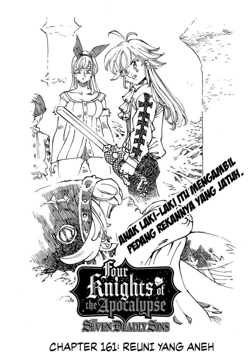 Halaman 2 dari Mokushiroku no Yonkishi Chapter 161