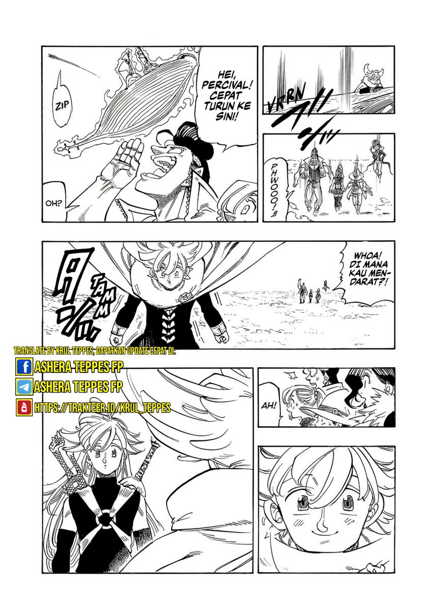 Halaman 9 dari Mokushiroku no Yonkishi Chapter 161