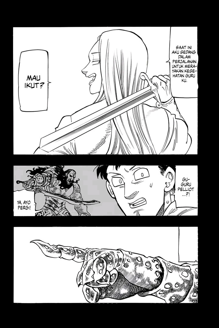 Halaman 10 dari Mokushiroku no Yonkishi Chapter 162.5