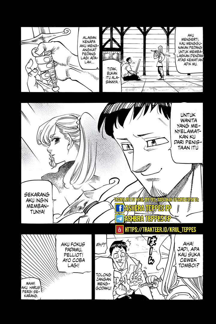Halaman 9 dari Mokushiroku no Yonkishi Chapter 162.5