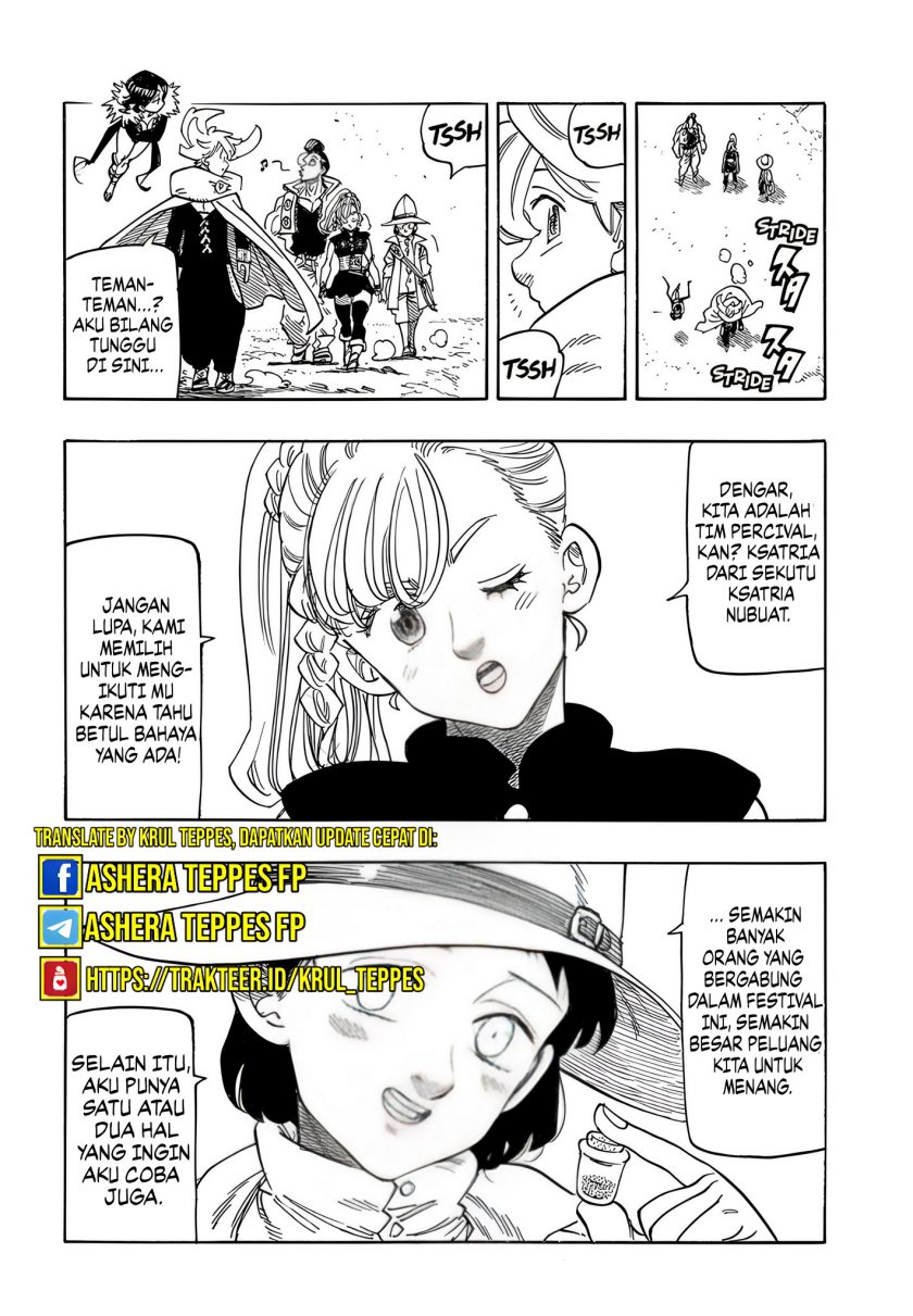 Halaman 10 dari Mokushiroku no Yonkishi Chapter 162