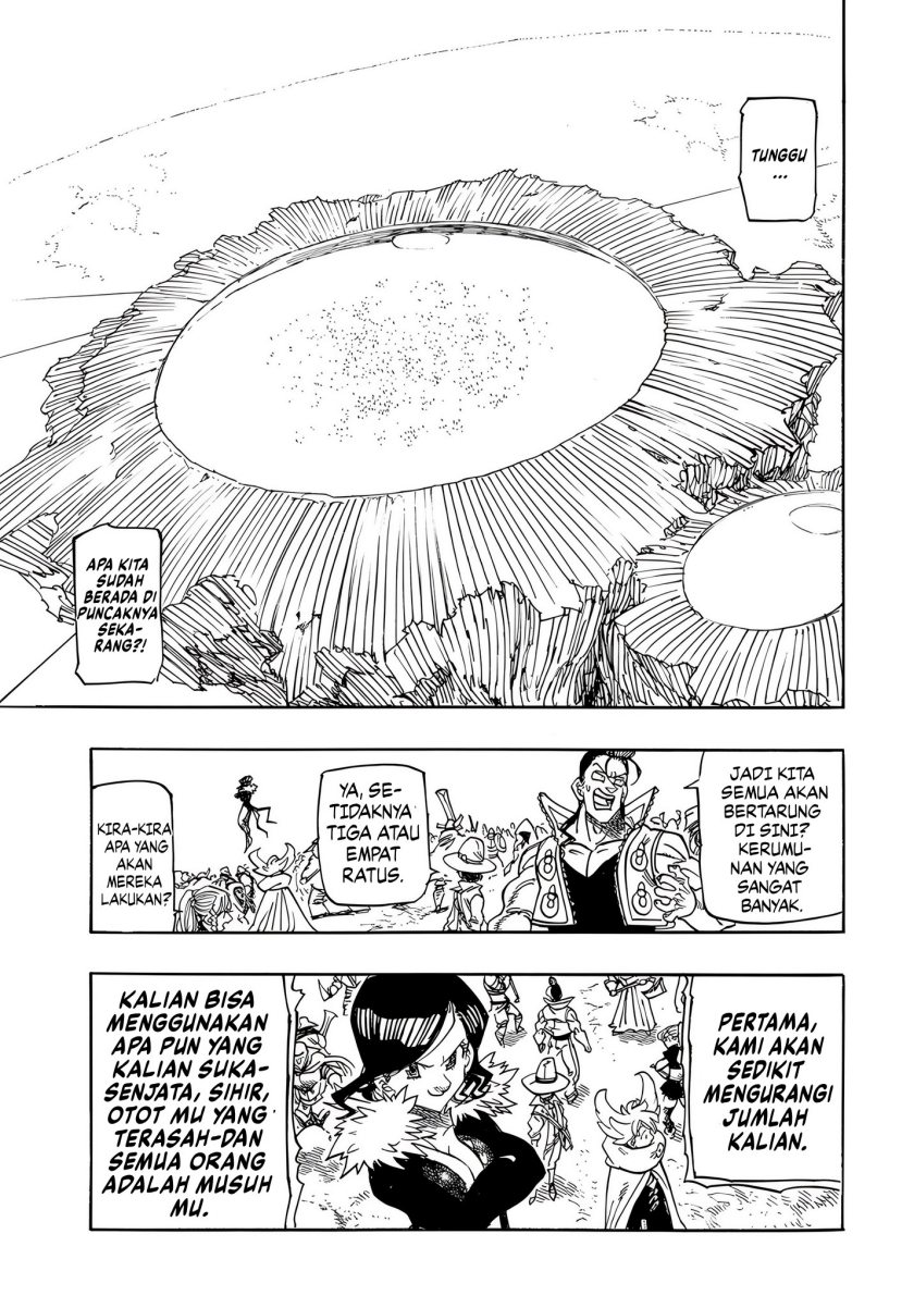 Halaman 13 dari Mokushiroku no Yonkishi Chapter 162