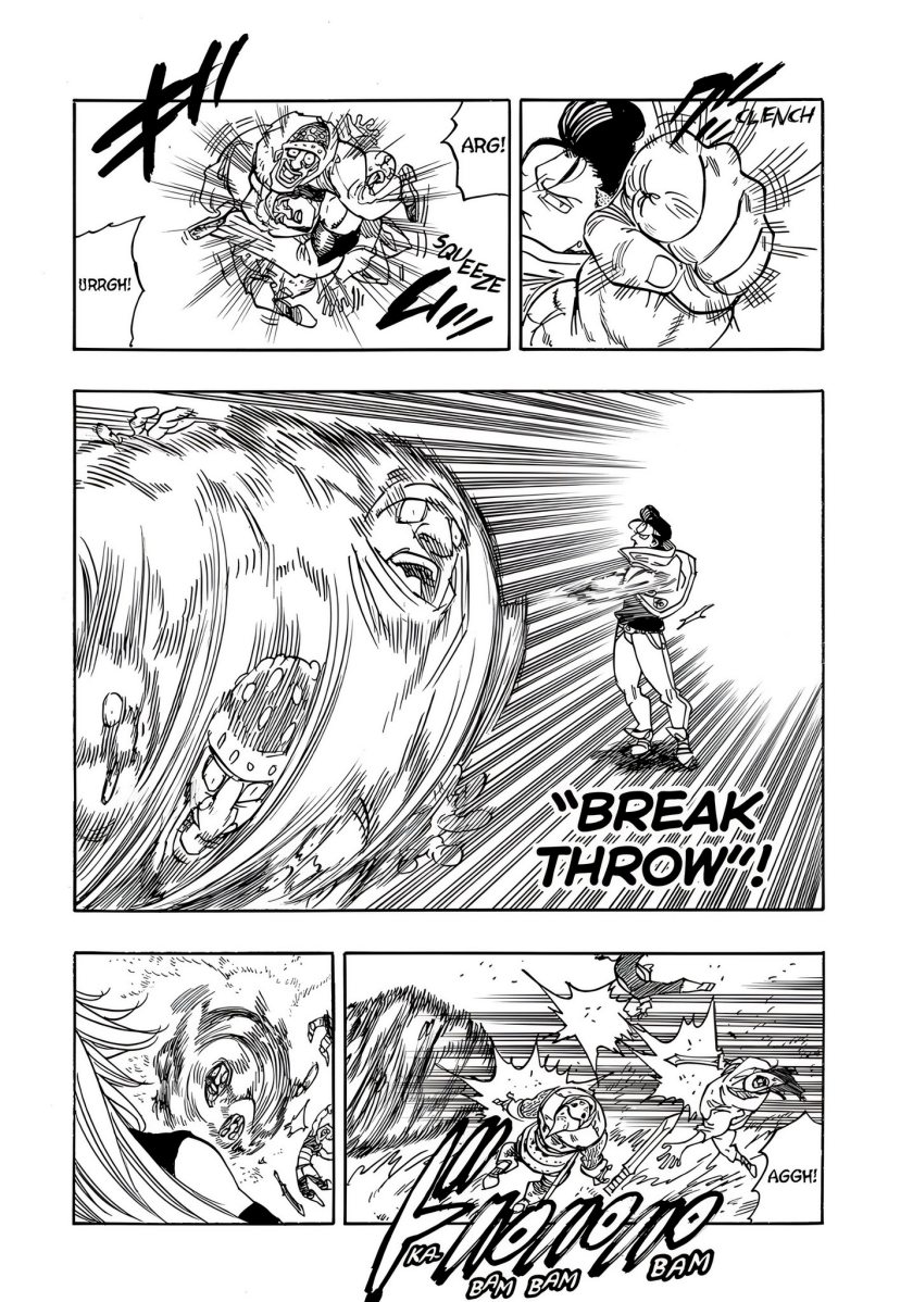 Halaman 15 dari Mokushiroku no Yonkishi Chapter 162