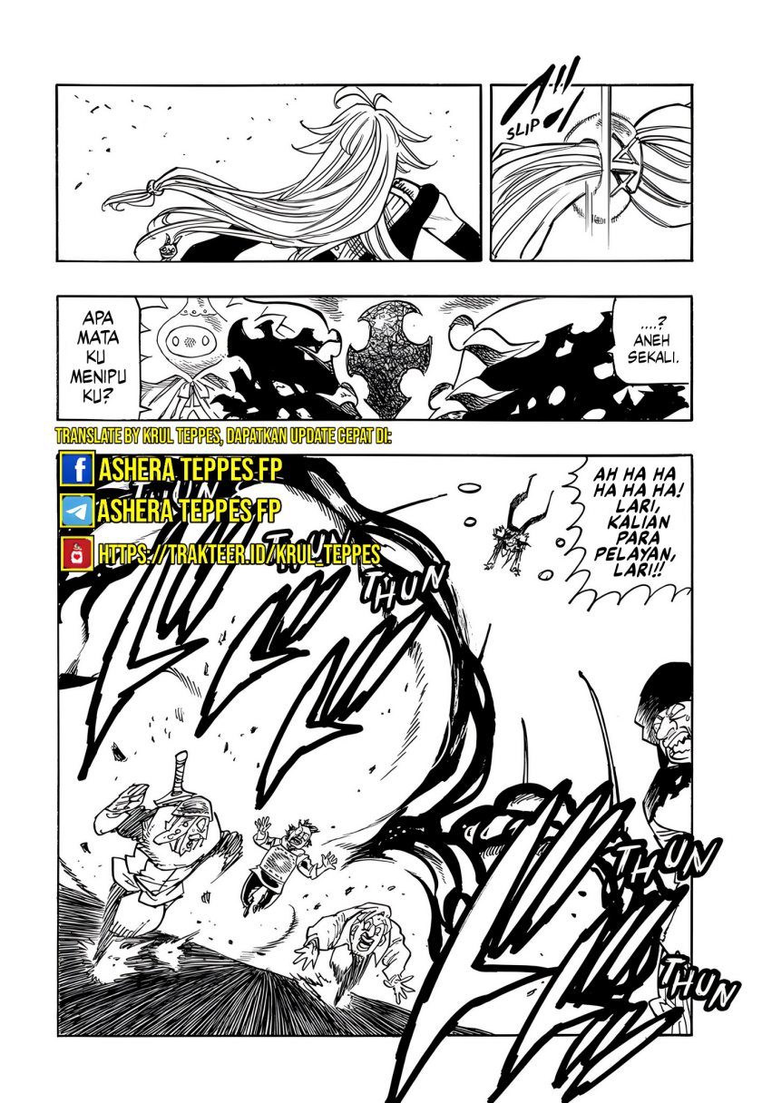 Halaman 17 dari Mokushiroku no Yonkishi Chapter 162