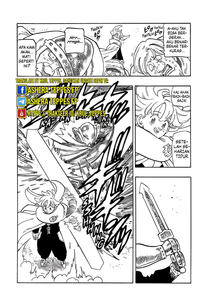 Halaman 19 dari Mokushiroku no Yonkishi Chapter 162