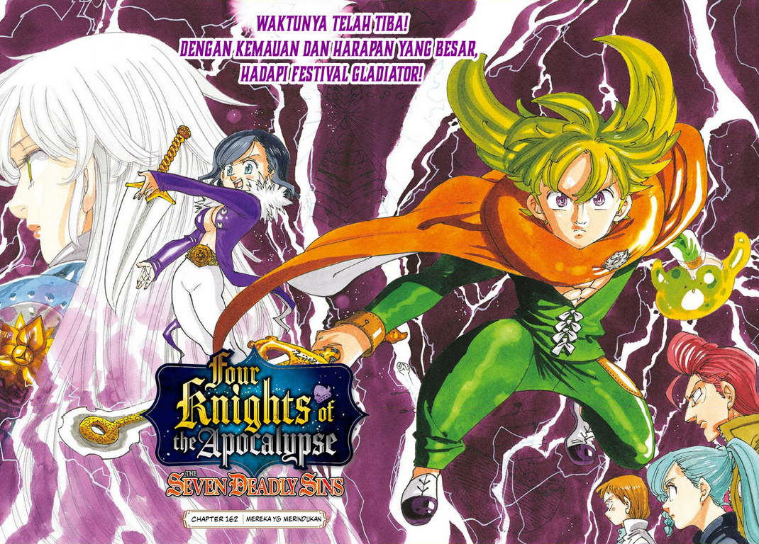 Halaman 2 dari Mokushiroku no Yonkishi Chapter 162