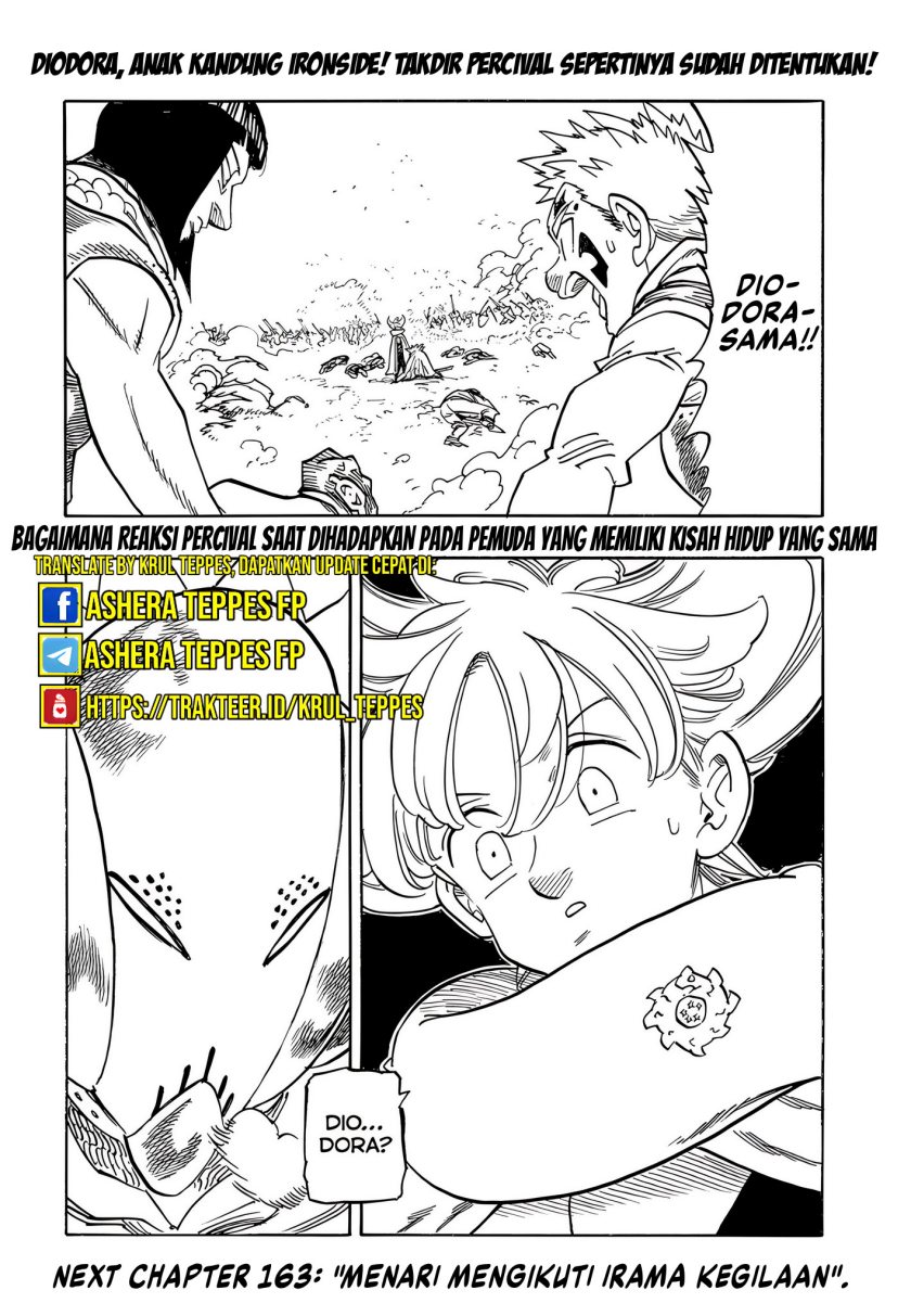 Halaman 21 dari Mokushiroku no Yonkishi Chapter 162