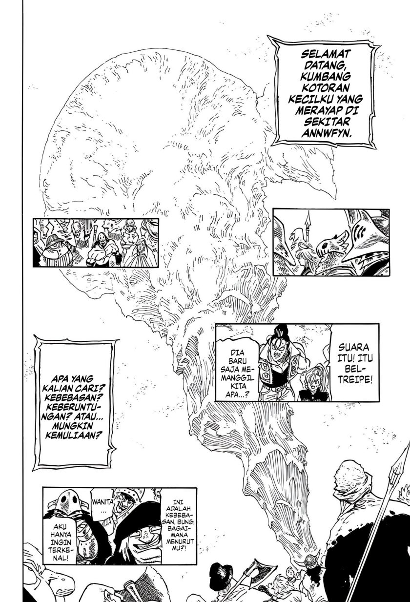 Halaman 8 dari Mokushiroku no Yonkishi Chapter 162