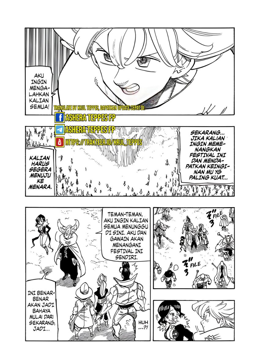 Halaman 9 dari Mokushiroku no Yonkishi Chapter 162
