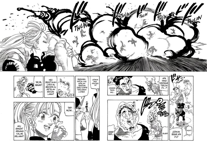 Halaman 17 dari Mokushiroku no Yonkishi Chapter 163
